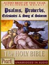 Psalms, Proverbs, Ecclesiastes & Song of Solomon
